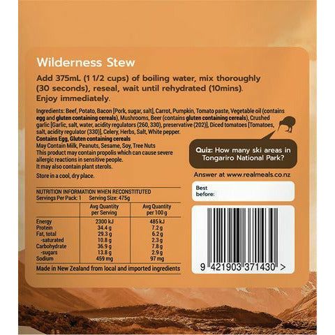 Real Meals DINNER | Wilderness Stew - Image 3