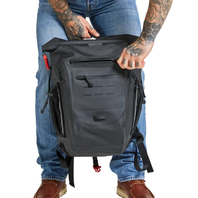 Red Adventure Waterproof Backpack 30L - Image 4