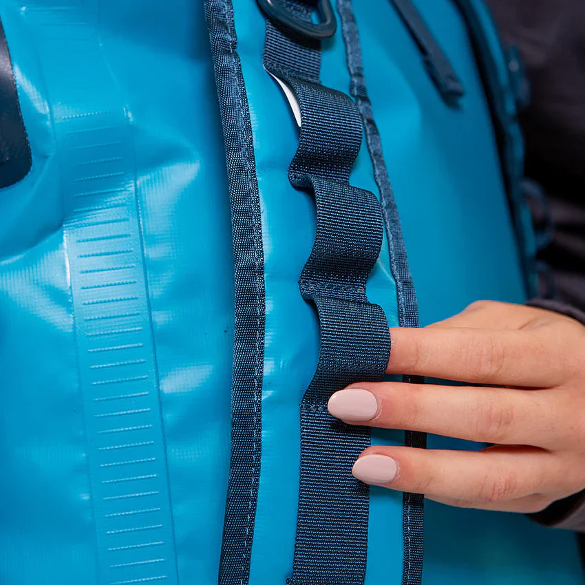 Red Paddle Waterproof Roll Top Dry Bag Backpack - Image 8
