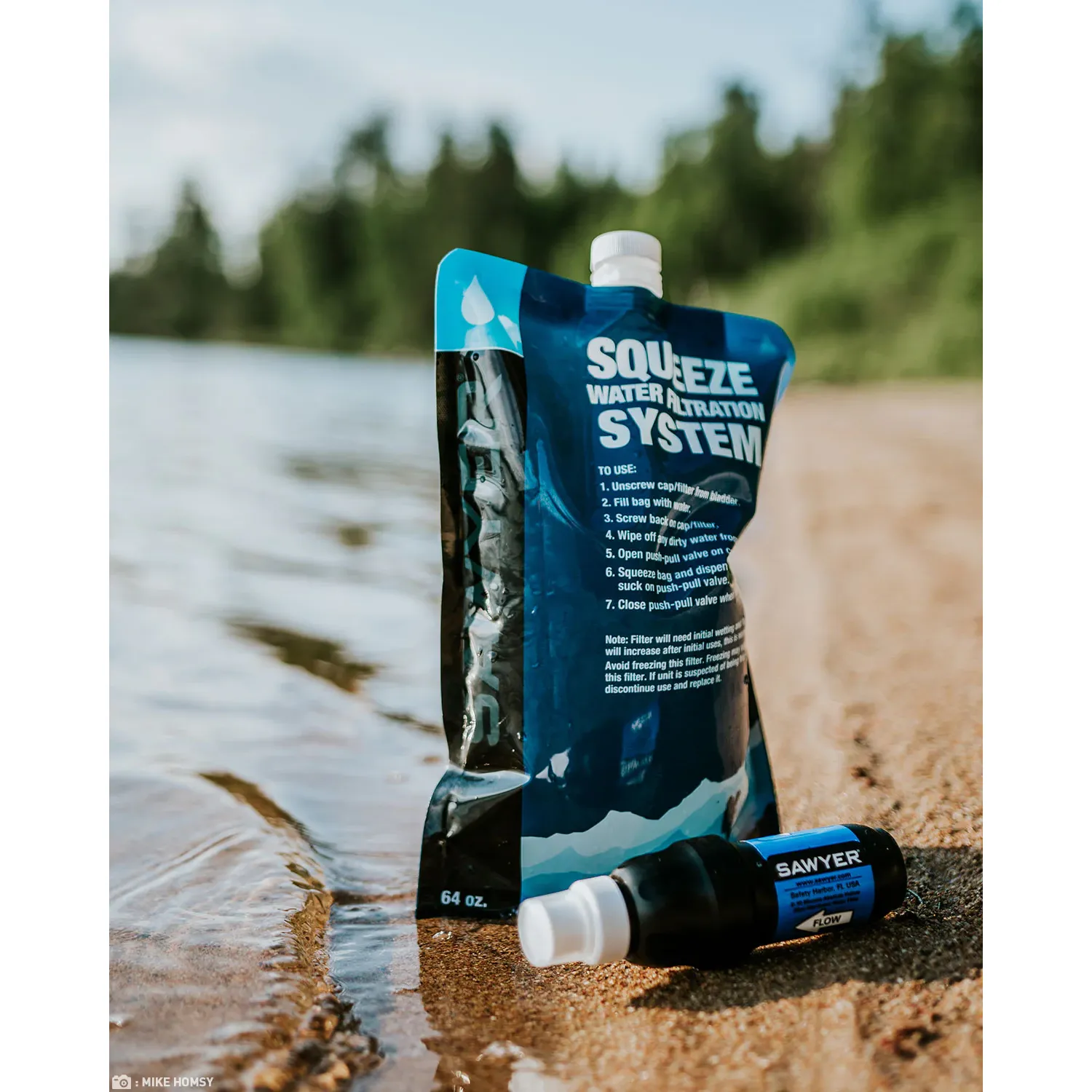 Sawyer - 1.9 Litre Squeezable Pouch - 2 Pack