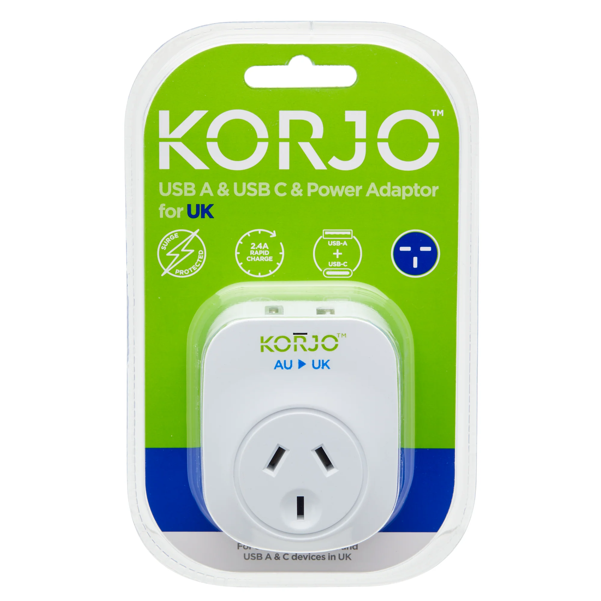 USB A+C & Power Adaptor for UK - Image 3