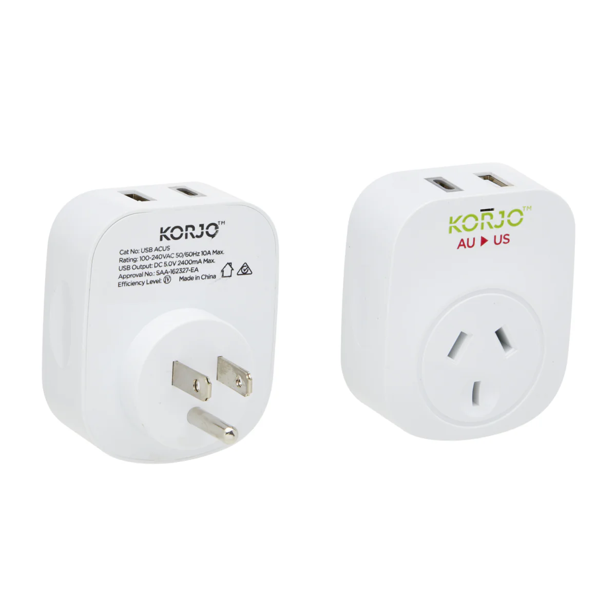 USB A+C & Power Adaptor for USA - Image 4