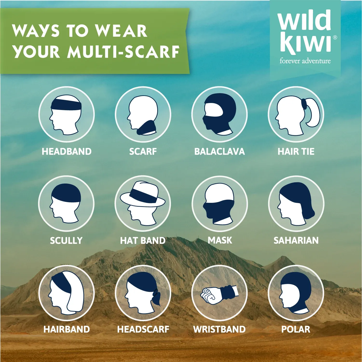 Wild Kiwi Neck Tube