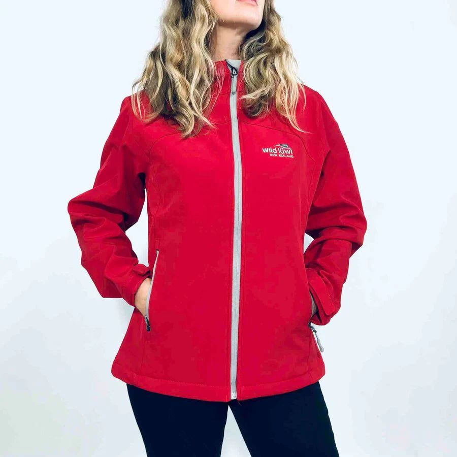 Womens Wildkiwi Softshell Jacket - Image 5