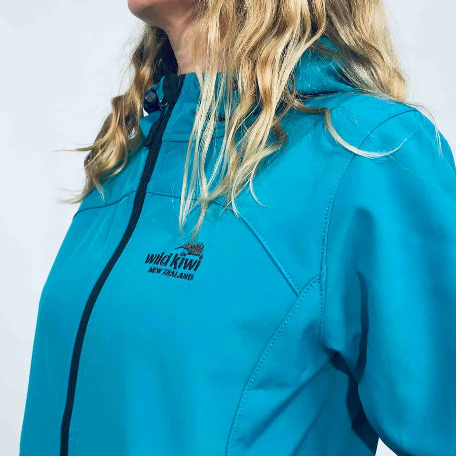 Womens Wildkiwi Softshell Jacket - Image 9