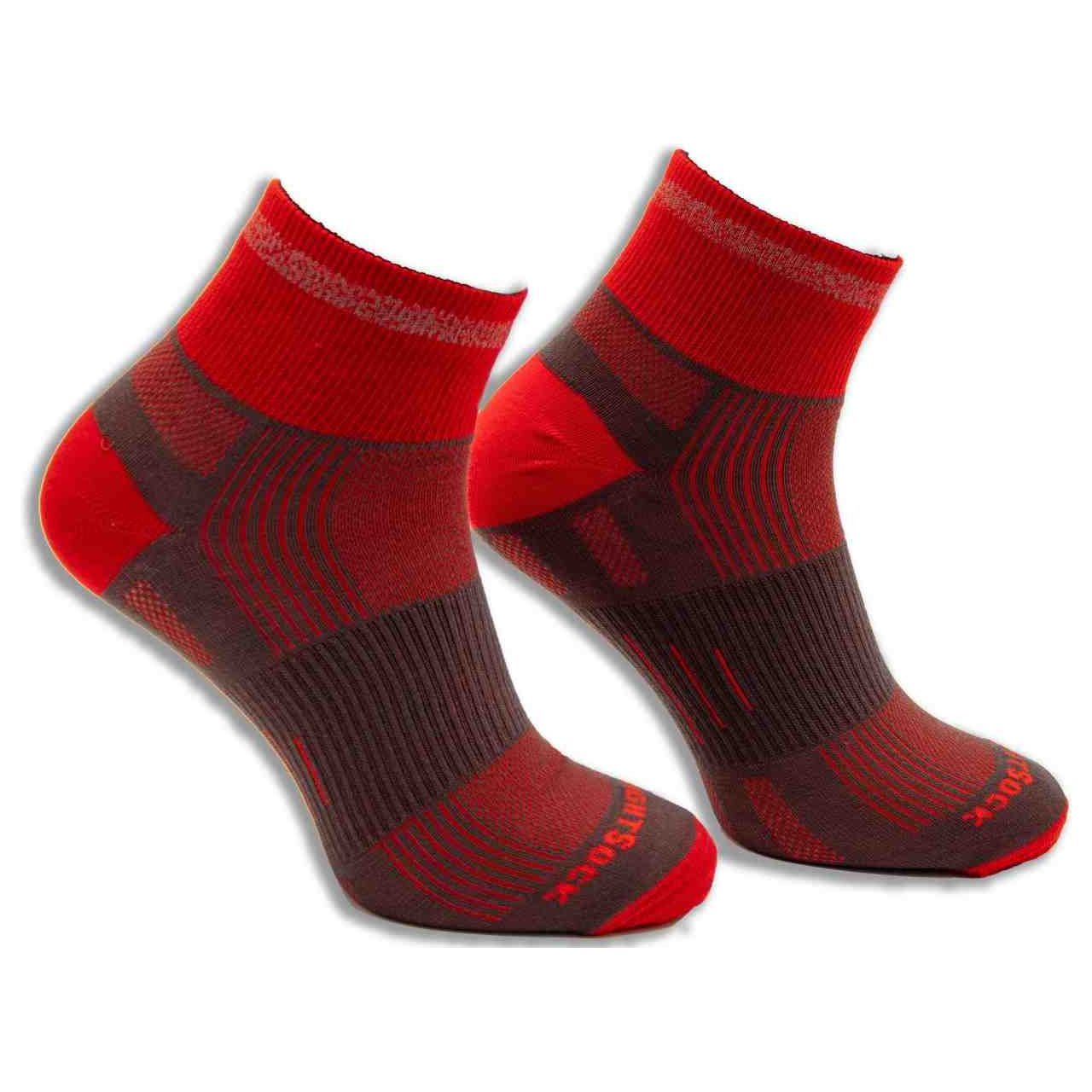 Wrightsock Run Reflective Quarter Socks - Image 3