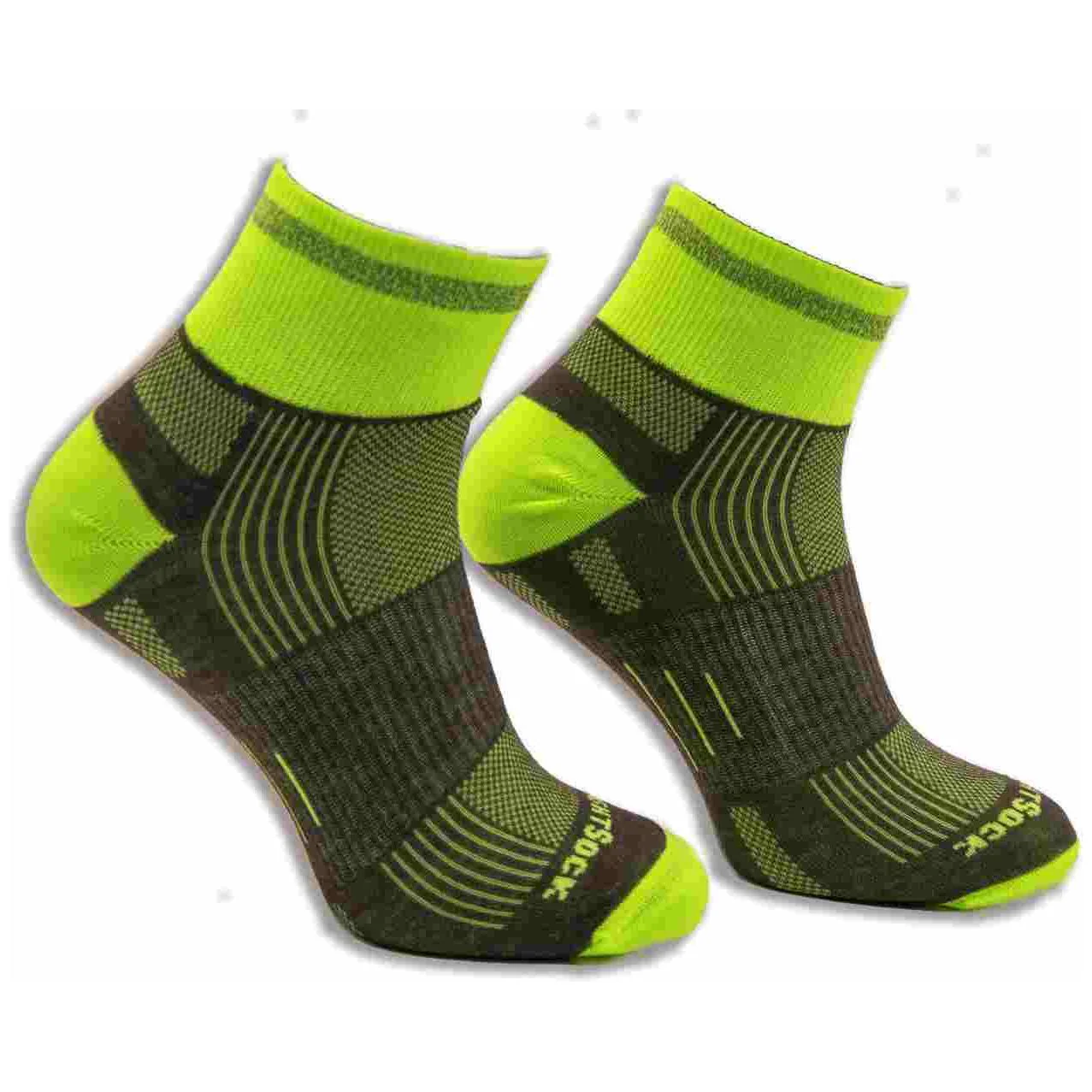 Wrightsock Run Reflective Quarter Socks - Image 4